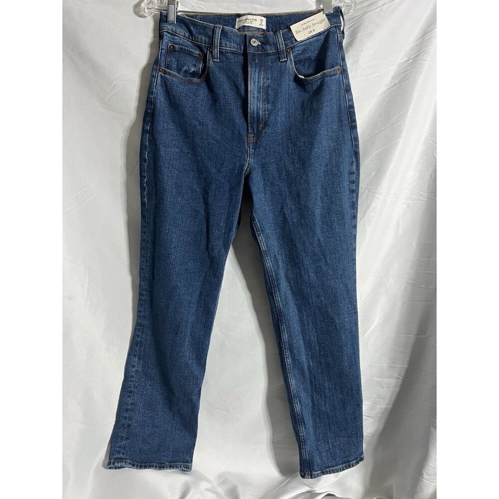 Abercrombie & Fitch Jeans 28/6 Ankle Straight Ultra High Rise NWT